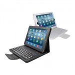 Removable Keyboard Leather Case for iPad 2, 3, 4