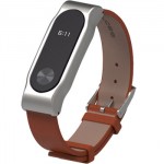 Xiaomi Band 2 Strap Clasic Buckle Leather Brown