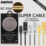 Remax Royalty Apple Lightning USB Fast Charging Data Cable 1M RC-056I