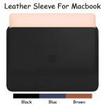 Apple Leather Sleeve Case Cover Pouch Macbook