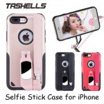 Tashells Built In Selfie Stick Case Bluetooth iPhone 8 Plus +