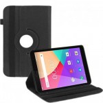 Rotate Rotary Flip Leather Case Casing Cover Maxtron Genio Smart Tab Tablet Android 8 Inch
