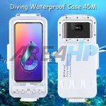 Puluz Diving Waterproof Case Casing Cover 45M Asus Zenfone 6