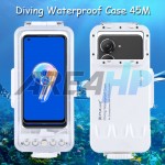 Puluz Diving Waterproof Case Casing Cover 45M Asus Zenfone 9