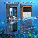 Shellbox Gen 3 Diving Waterproof Case Casing Cover 15M Google Pixel 2,XL