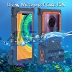 Shellbox Gen 3 Diving Waterproof Case Casing Cover 15M Huawei Mate 30,Pro