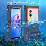 Shellbox Gen 3 Diving Waterproof Case Casing Cover 15M Oppo Reno8,Pro,Z