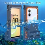 Shellbox Gen 3 Diving Waterproof Case Casing Cover 15M Realme 10,Pro,Pro+