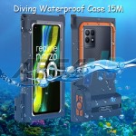 Shellbox Gen 3 Diving Waterproof Case Casing Cover 15M Realme Narzo 50,50A,50i,Prime